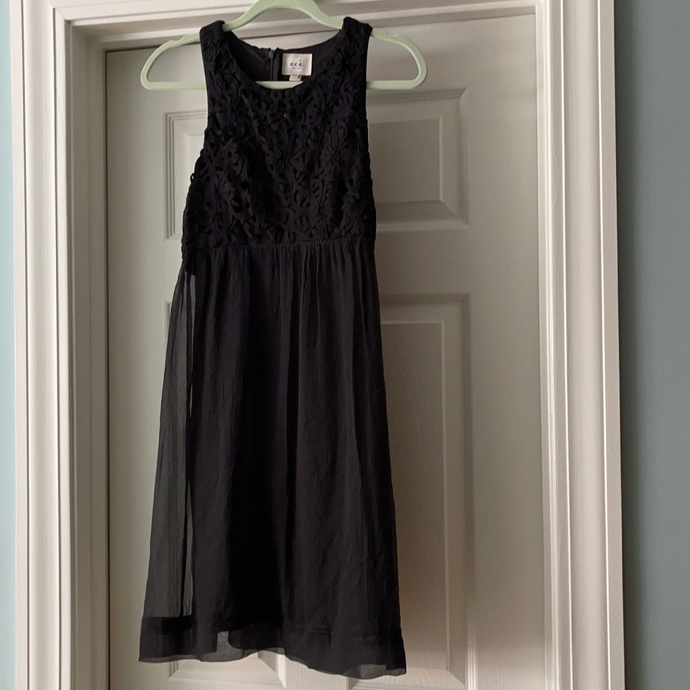 Eci black dress